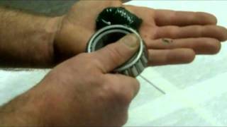 Hand Packing a Bearing [upl. by Ettennek]