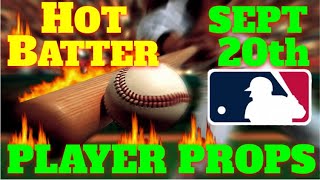 MLB ⚾ Player Props 🏟 92024  MLB Bets amp Predictions  mlbpredictions mlbpicks mlbbestbets [upl. by Aihsak]