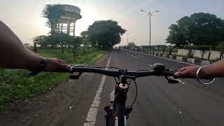 Morning View 😍 cycle Vlogger Video  Setup  Stunt  Race Rider  Cycling Vlog Riding Accident [upl. by Asilehc201]