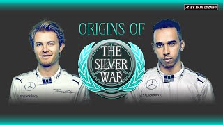 ORIGINS OF THE SILVER WAR F1 2014  Lewis Hamilton vs Nico Rosberg  FLoz Formula 1 Documentary [upl. by Noyerb]