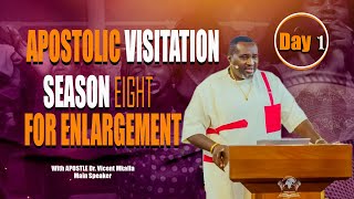 THE APOSTOLIC VISITATION SEASON EIGHT FOR ENLARGEMENT  DAY 1 [upl. by Leunamnauj108]