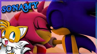 Sonic and Amy Read a SONAMY FanFic FT Tails [upl. by Griswold]