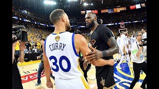 Top 10 Plays From The Cavaliers and Warriors NBA Finals Trilogy [upl. by Nuahsed682]