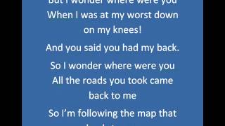 Maroon 5Maps lyrics [upl. by Esenahs]