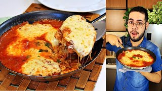 A PARMEGIANA PERFEITA I SUPER SIMPLES E FÃCIL I Receitas de Pai [upl. by Enelrak]