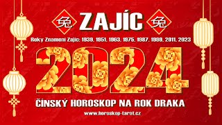 Čínský Horoskop 2024 Zajíc  Láska Zdraví a Feng Shui pro Čínské Znamení Zajíc na Rok Draka 2024 🐇 [upl. by Cassaundra]