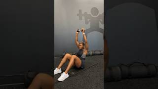 Weighted situps corestrength core abs situps gym fitnessgoals demonstration [upl. by Laeynad937]