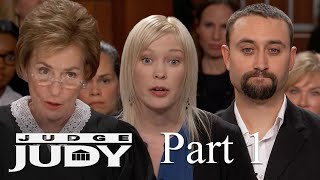 Judge Judy Gets Tough on Plaintiff  Part 1 [upl. by Repohtsirhc368]