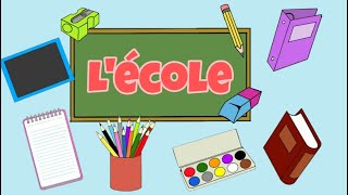 Les objets scolaires en français [upl. by Uile549]