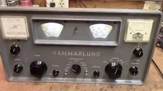 Hammarlund HQ110A Hallicrafters SX100 Solid State Conversion [upl. by Ellebanna]