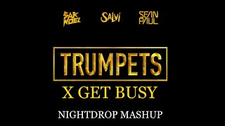 Sean Paul ft Sak Noel amp Salvi  Get Busy X Trumpets  Nightdrop Mashup [upl. by Fredrick518]