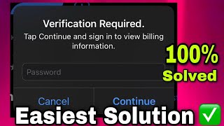 SOLVED  VERIFICATION REQUIRED Cant download apps on IOSIPHONE  TechLane [upl. by Hazen500]