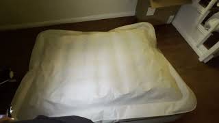 Review of AeroBed Comfort Lock Queen Air Mattress [upl. by Brooke565]