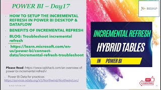 How to implement incremental refresh in power BI DAY16 powerquery powerbi powerbitraining [upl. by Rob]