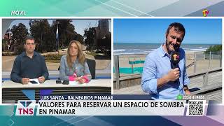 VERANO EN PINAMAR VALOR DE SOMBRAS CARPAS Y SOMBRILLAS PARA LA TEMPORADA 2025 [upl. by Larner5]