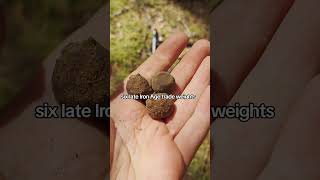 Metal detecting an Iron Age forest in Finland with friends suomi finland metaldetecting history [upl. by Wylma354]