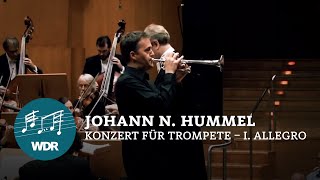 Hummel – Konzert für Trompete EsDur – I Allegro  Mönkediek  Steffens  WDR Sinfonieorchester [upl. by Eadmund]