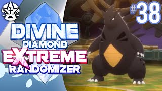 THE BLACK TYRANITAR  Pokemon Divine Diamond EXTREME Randomizer Episode 38 [upl. by Fi]