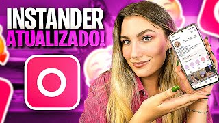 SAIU🥳 INSTANDER ATUALIZADO 2023  INSTAGRAM ESTILO IPHONE  RECURSO NOTAS amp Qualidade Máxima 172 [upl. by Cosenza]