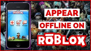 How to Appear Offline on Roblox 2023 [upl. by Annahc]