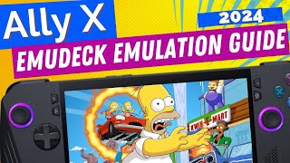 ROG Ally X Emulation Guide EmuDeck for Windows in 8 Easy Steps [upl. by Pierce]