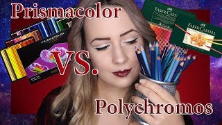 Prismacolor Vs Polychromos  Welche Buntstifte sind besser Was lohnt sich I Semmy´s Art [upl. by Kubis137]