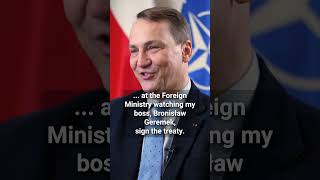 Radek Sikorski answers rapid fire questions 🗣️ nato wearenato geopolitics security defence [upl. by Hardan]