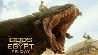 Gods of Egypt 2016 Movie  Gerard Butler Official TV Spot – “Believe” [upl. by Leay]