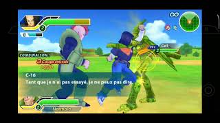 Dragon ball Tenkaichi tag team Story part 30 C17 C16 vs cell 1st تختيم دراغون بول تينكايشي تاغ تيم [upl. by Nevs415]