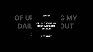 DAY 9 🔥 LEGS DAY  SaketGokhaleVlogsyourfitnesstoriesdeyondsilva4849 workout viral [upl. by Raamal]