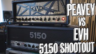 Amp Wars Peavey 5150 Vs EVH 5150III [upl. by Whitten]