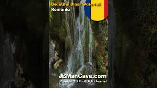 Beautiful BIGAR WATERFALL in ROMANIA JBManCavecom Shorts [upl. by Ahsela]