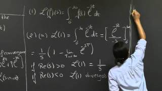 Laplace Transform Basics  MIT 1803SC Differential Equations Fall 2011 [upl. by Yntruoc]