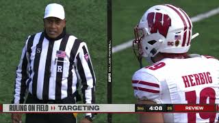 2022 College Football Targeting Ejections [upl. by Selassie]