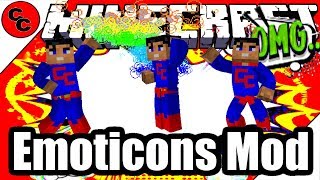 Minecraft Mods quot Emoticons Mod 1122 quot [upl. by Narik328]