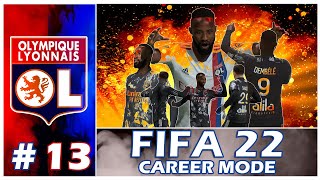 YOU CANT STOP DEMBÉLÉ  FIFA 22 Olympique Lyonnais Career Mode EP 13 [upl. by Ahtilat]