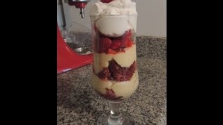 Trifle Parfait Strawberry Banana [upl. by Affay]