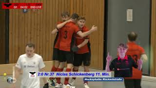 2 Hallenhockey Bundesliga Herren DSD Düsseldorf vs SchwarzWeiß Köln 15122023 RELivestream [upl. by Koppel249]