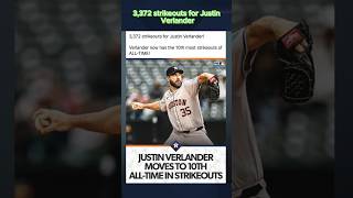 Verlander Strikeout Record [upl. by Kirred]