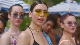 Dua Lipa New Rules LyricsLyric Video [upl. by Orelee]