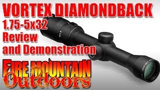 We Test and Review the Vortex Diamondback 1755x32 Rifle scope Model DBKM08P [upl. by Rheingold505]