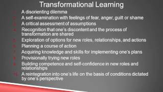 Transformational Learning Theory [upl. by Rehpinej]