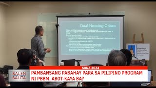 Pambansang Pabahay para sa Pilipino Program ni PBBM abotkaya ba  CLTV36 News Clip [upl. by Lindbom716]