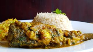 Mauritian Fish Curry With Pipengaille  Fusion Cuisine [upl. by Nerat]