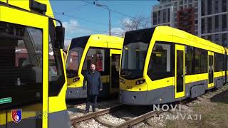 Sarajevo zaslužuje najbolje  Novi tramvaj 2024 [upl. by Oxley]