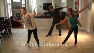 Moves Like Jagger Dance Tutorial  Fit For A Feast [upl. by Dreddy]