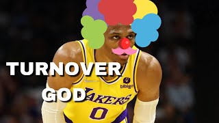 RUSSELL WESTBROOK AS A LOS ANGELES LAKER WAS AN ABOMINATION [upl. by Remde911]