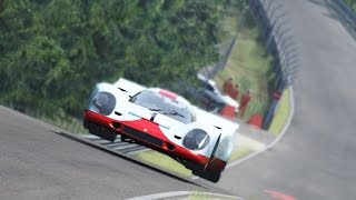 Lap around Nordschleife Porsche 917 K in Assetto Corsa [upl. by Peddada]