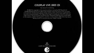 Coldplay  12 Amsterdam Live 2003 [upl. by Ober]