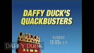 Cartoon Networks Cartoon Theater Daffy Ducks Quackbusters Promo 30 sec version [upl. by Atelokin]